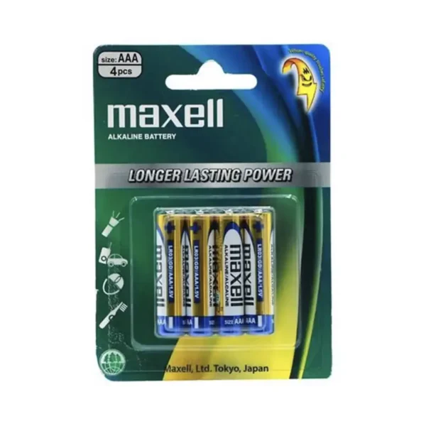 ِAAA بطارية قلوية ماكسيل - (AAAAlkaline Battery Maxell Brand)
